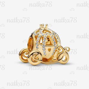 Pandora Disney Cinderella Sparkling Carriage Charm|Pendant